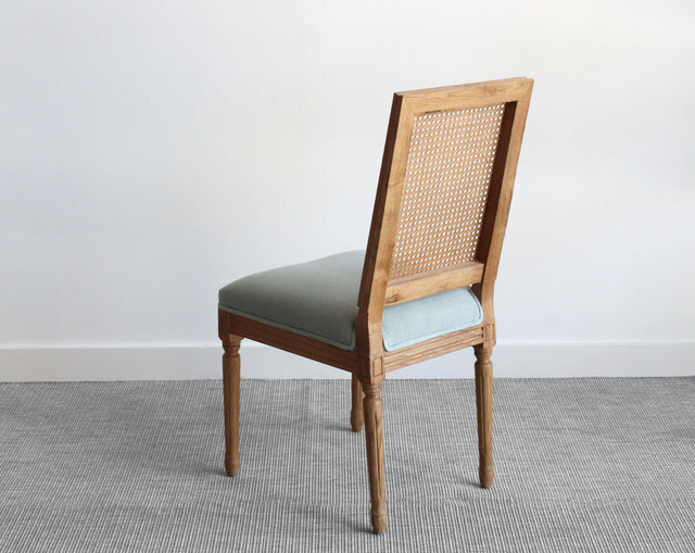 Silla Rattan recta